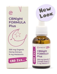 Enecta Night PLUS bezsenność CBD + CBN + Melatonina 30ml