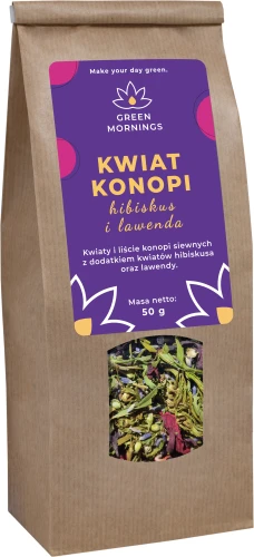 konopie hibiskus lawenda