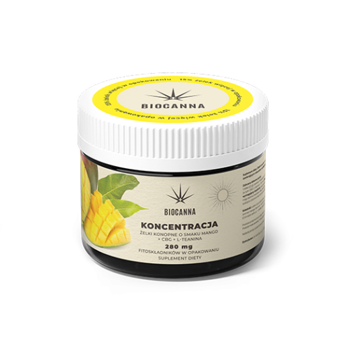 Żelki CBD Koncentracja 280mg CBD