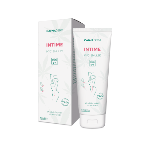 Cannaderm Intime emulsja do higieny intymnej - normalizuje śluzówki, łagodzi swędzenie i pieczenie 200ml