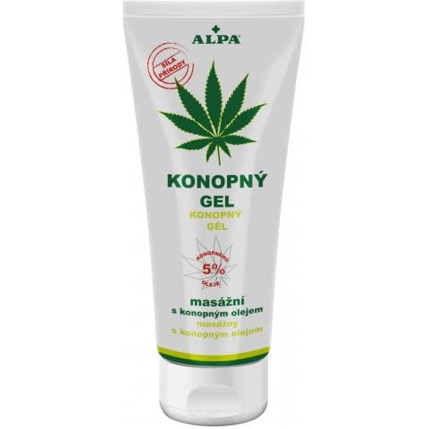Żel konopny na bóle pleców i kończyn 100ml