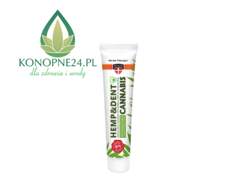 konopna pasta do zębów bez fluoru 75g